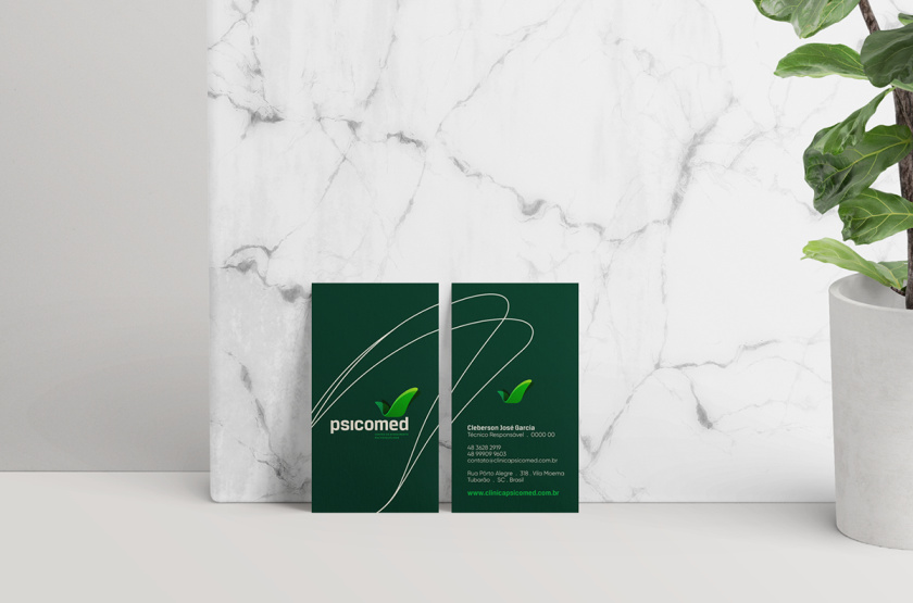 Psicomed 醫(yī)院品牌形象設(shè)計(jì)logo設(shè)計(jì)vi設(shè)計(jì)，高端與富有生命力