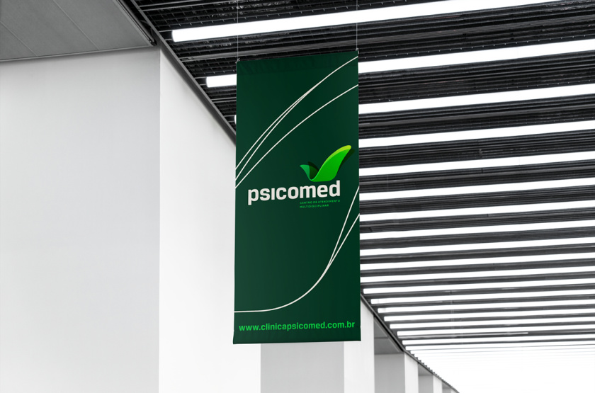 Psicomed 醫(yī)院品牌形象設(shè)計(jì)logo設(shè)計(jì)vi設(shè)計(jì)，高端與富有生命力