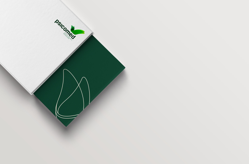 Psicomed 醫(yī)院品牌形象設(shè)計(jì)logo設(shè)計(jì)vi設(shè)計(jì)，高端與富有生命力