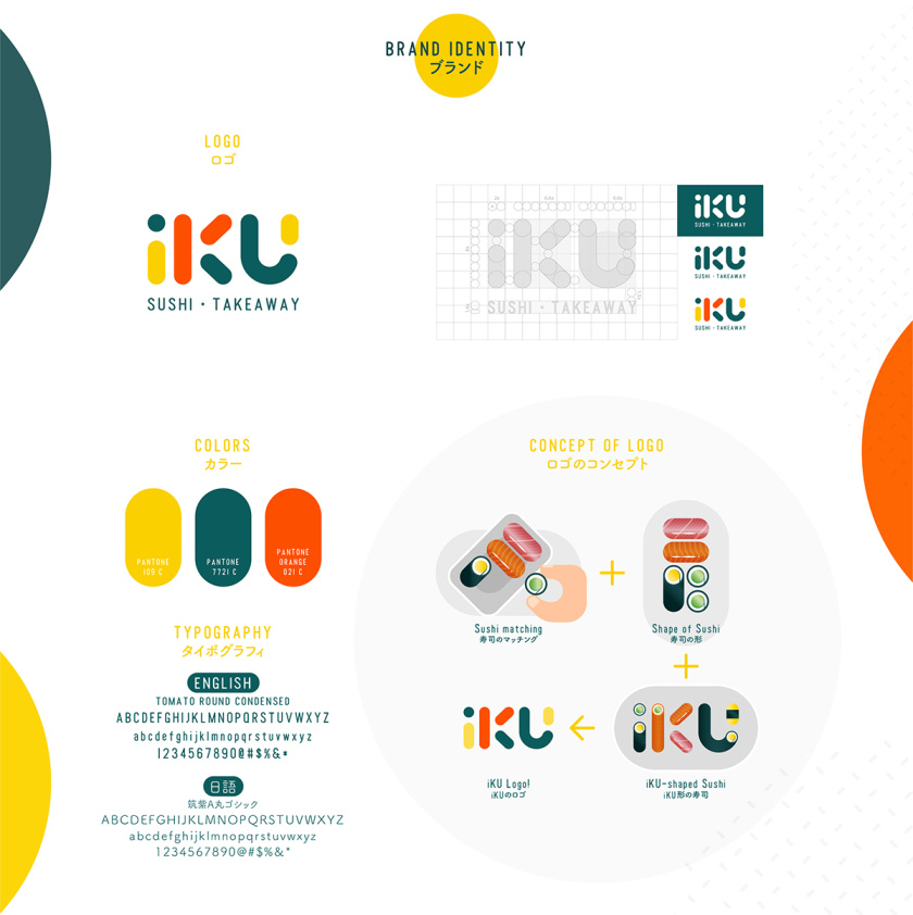iku壽司品牌形象設(shè)計(jì)，一個(gè)充滿活力的壽司品牌