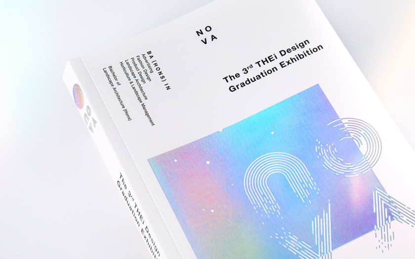 NOVA諾瓦-泰伊設計畢業(yè)展項目畫冊設計,全息箔漸變色印刷效果 NOVA諾瓦-泰伊設計畢業(yè)展項目畫冊設計,全息箔漸變色印刷效果