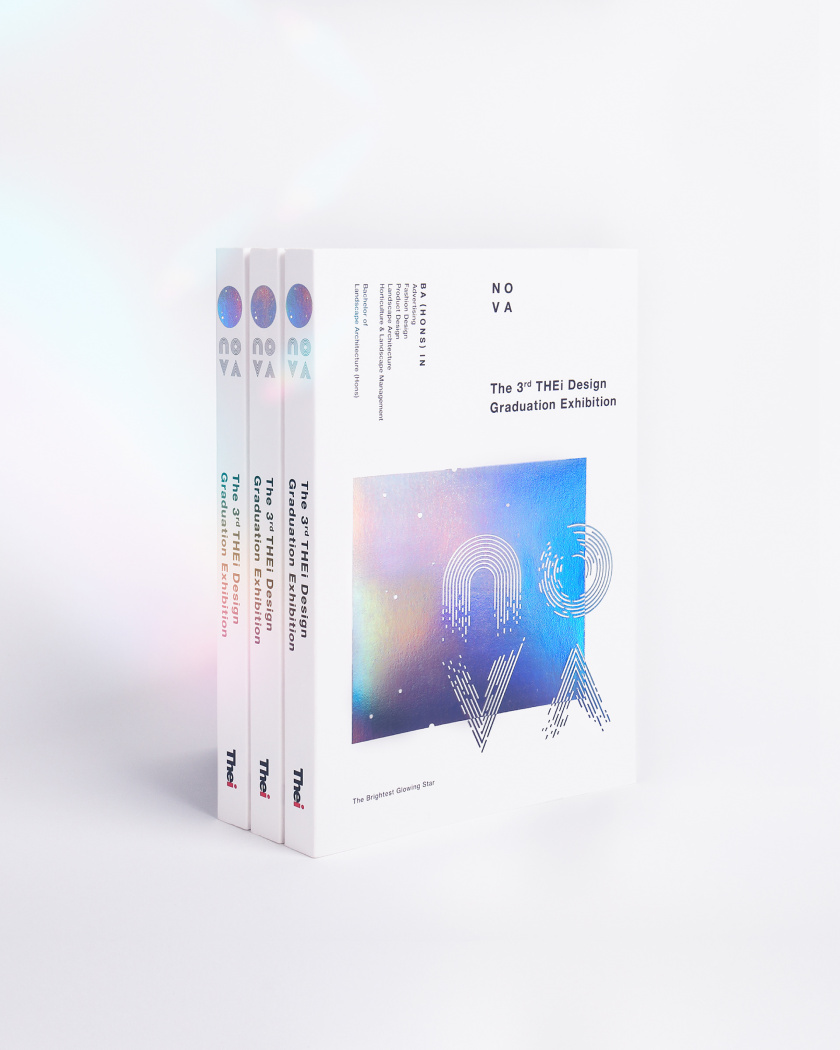 NOVA諾瓦-泰伊設計畢業(yè)展項目畫冊設計,全息箔漸變色印刷效果 NOVA諾瓦-泰伊設計畢業(yè)展項目畫冊設計,全息箔漸變色印刷效果