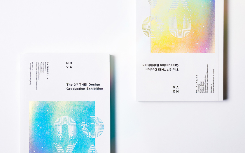 NOVA諾瓦-泰伊設計畢業(yè)展項目畫冊設計,全息箔漸變色印刷效果 NOVA諾瓦-泰伊設計畢業(yè)展項目畫冊設計,全息箔漸變色印刷效果