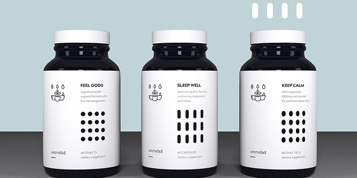 apotheca藥品包裝設(shè)計(jì)——藥品形狀排列元素 apotheca藥品包裝設(shè)計(jì)——藥品形狀排列元素