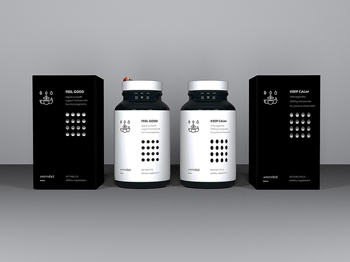 apotheca藥品包裝設(shè)計(jì)——藥品形狀排列元素 apotheca藥品包裝設(shè)計(jì)——藥品形狀排列元素