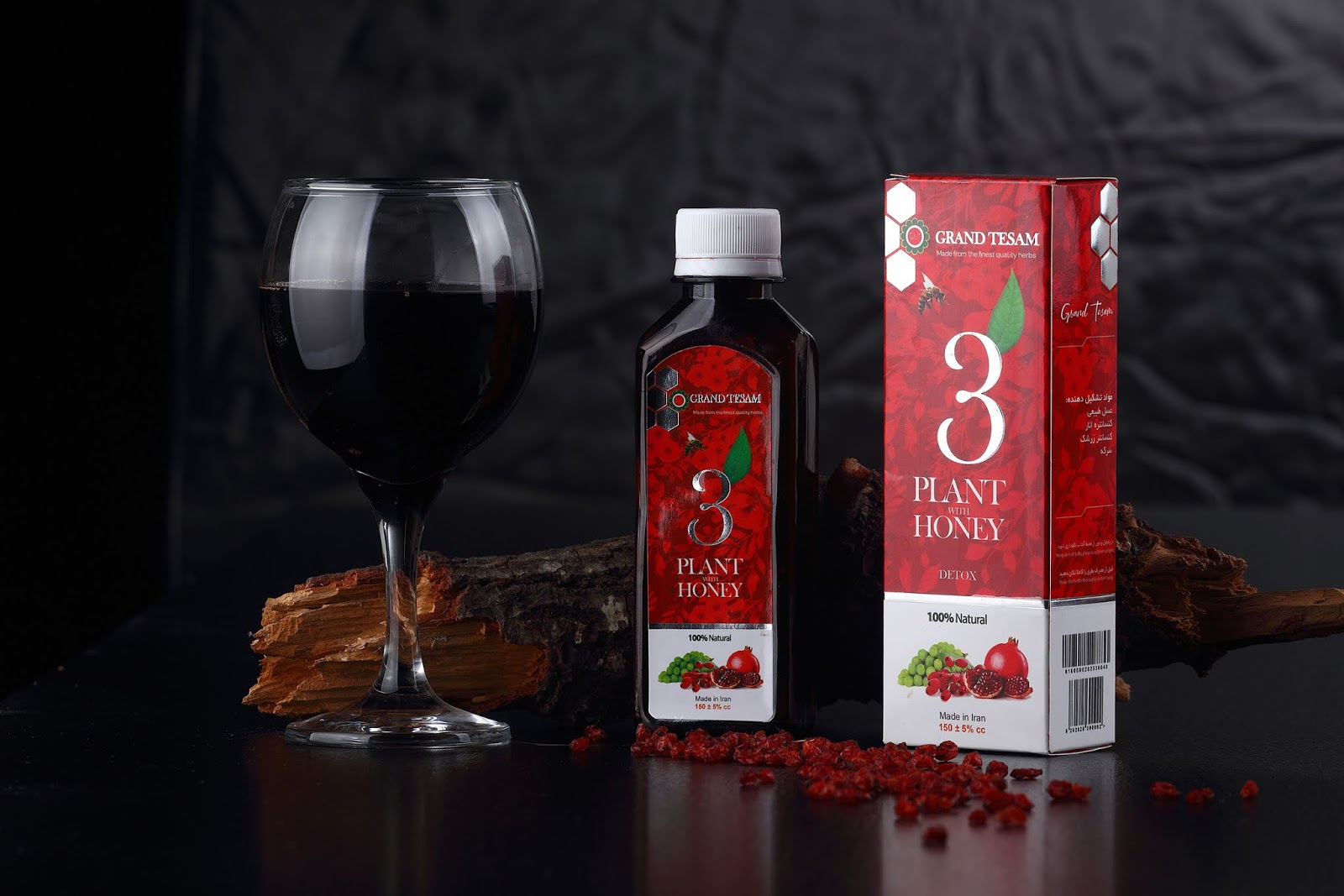 Tesam 草本蜂蜜蜂糖漿包裝設(shè)計“數(shù)字篇”