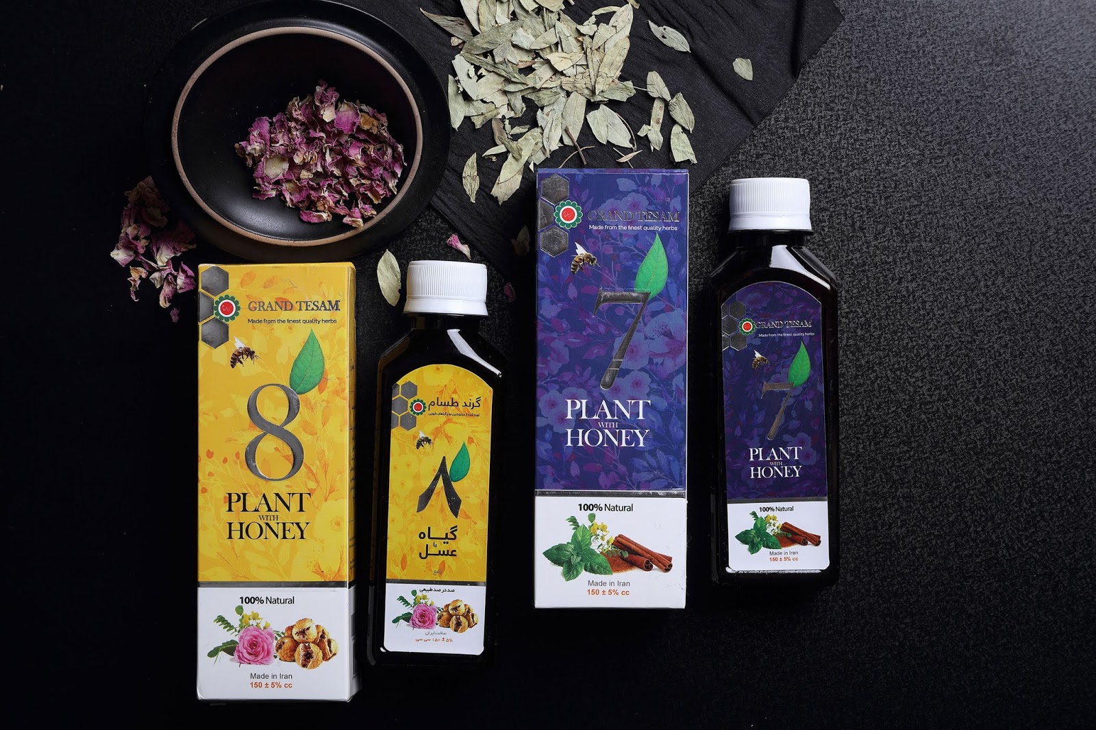 Tesam 草本蜂蜜蜂糖漿包裝設(shè)計“數(shù)字篇”