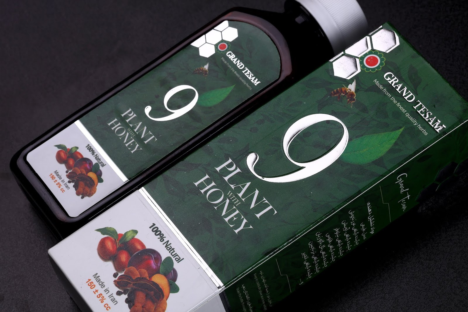 Tesam 草本蜂蜜蜂糖漿包裝設(shè)計“數(shù)字篇”