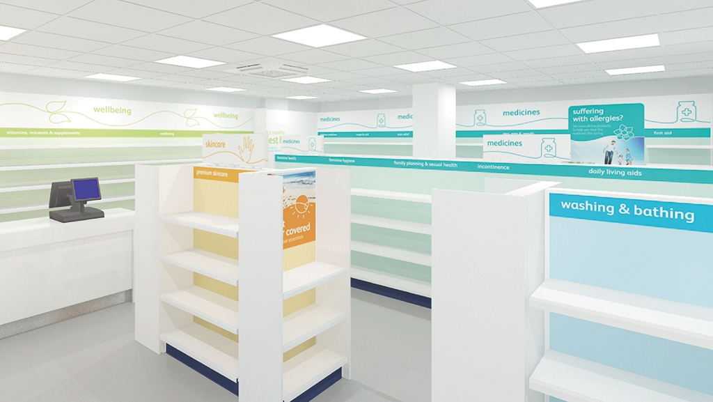 Sopharma 零售藥店新品牌創(chuàng)建開發(fā)與全案策劃設計-藥房室內(nèi)空間設計 Sopharma 零售藥店新品牌創(chuàng)建開發(fā)與全案策劃設計-藥房室內(nèi)空間設計