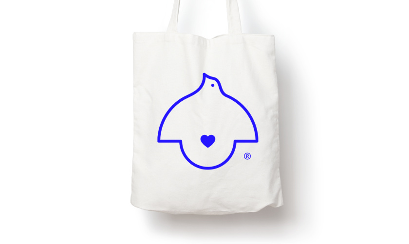 belly&melly 母嬰用品品牌logo設(shè)計(jì)vi設(shè)計(jì)，小鳥+燈泡+心形