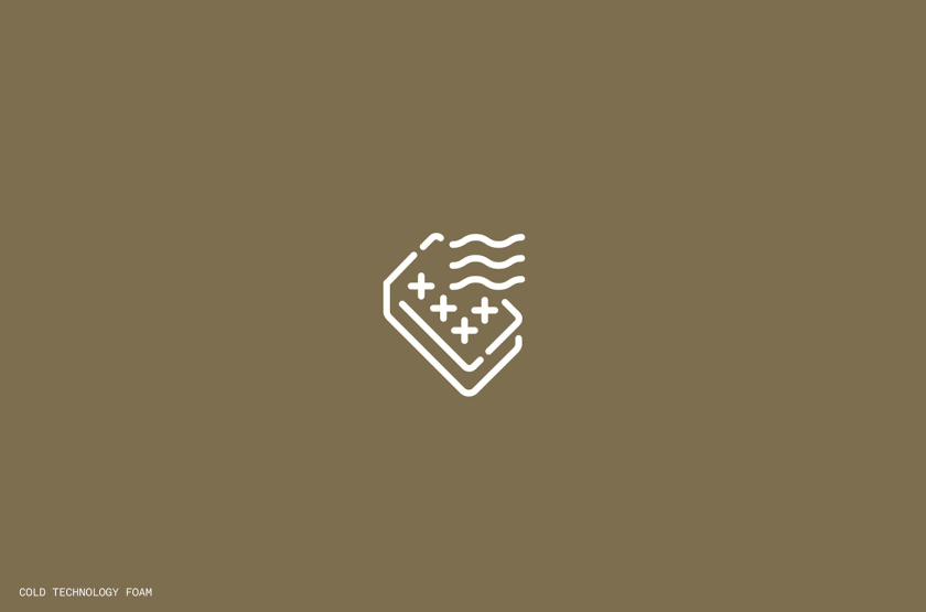 RONDIBLU 床墊睡眠產(chǎn)品品牌形象vi設(shè)計(jì)，交織的紡織與床墊波浪曲線(xiàn)