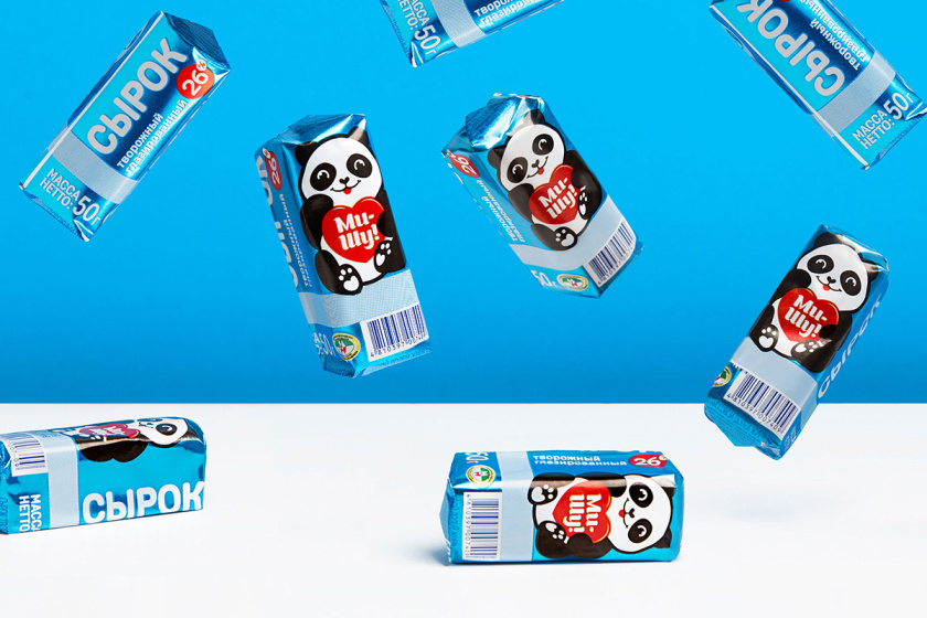 Mi-Shu 豆腐干包裝設(shè)計(jì)，品牌命名與熊貓插畫(huà)設(shè)計(jì)