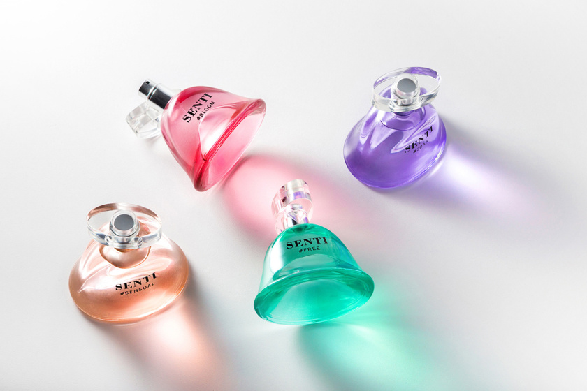 Dilis化妝品包裝設(shè)計(jì)——花朵花瓣的特寫(xiě)鏡頭