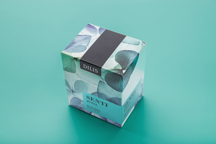 Dilis化妝品包裝設(shè)計(jì)——花朵花瓣的特寫(xiě)鏡頭