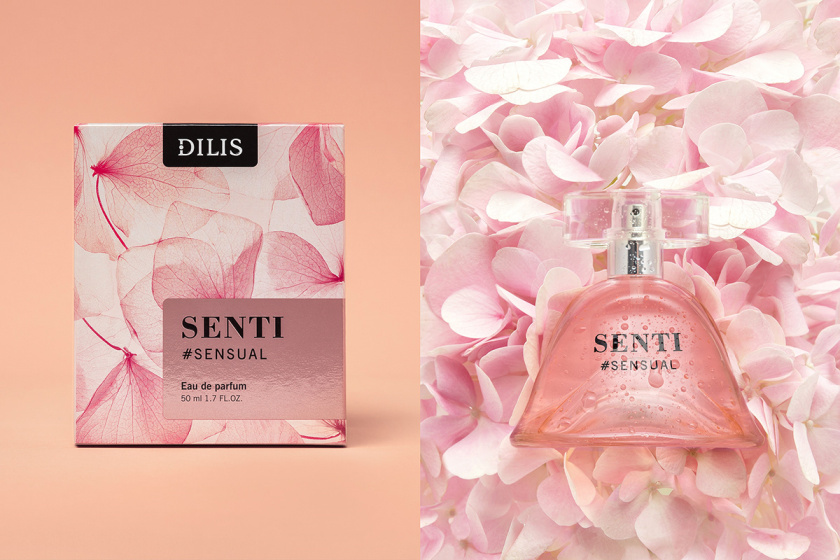 Dilis化妝品包裝設(shè)計(jì)——花朵花瓣的特寫(xiě)鏡頭