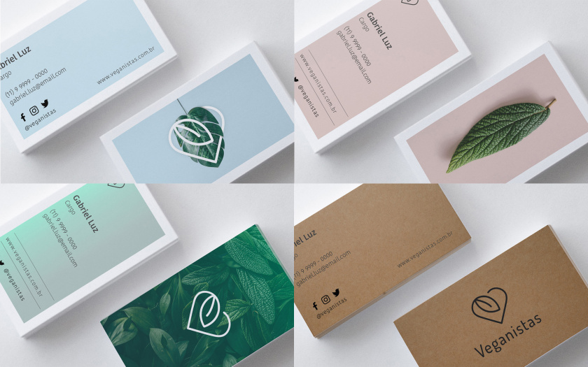 Veganistas 素食主義者品牌視覺識(shí)別設(shè)計(jì)