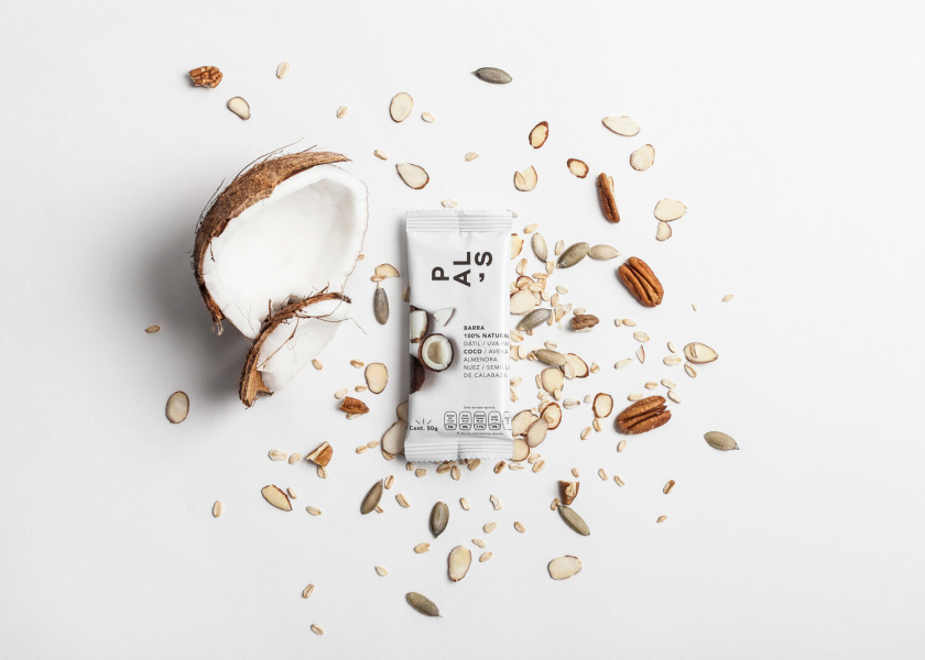 Pal‘s全天然零食能量棒休閑零食包裝設(shè)計(jì)，富有藝術(shù)性的產(chǎn)品組合照片