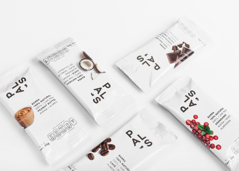 Pal‘s全天然零食能量棒休閑零食包裝設(shè)計(jì)，富有藝術(shù)性的產(chǎn)品組合照片
