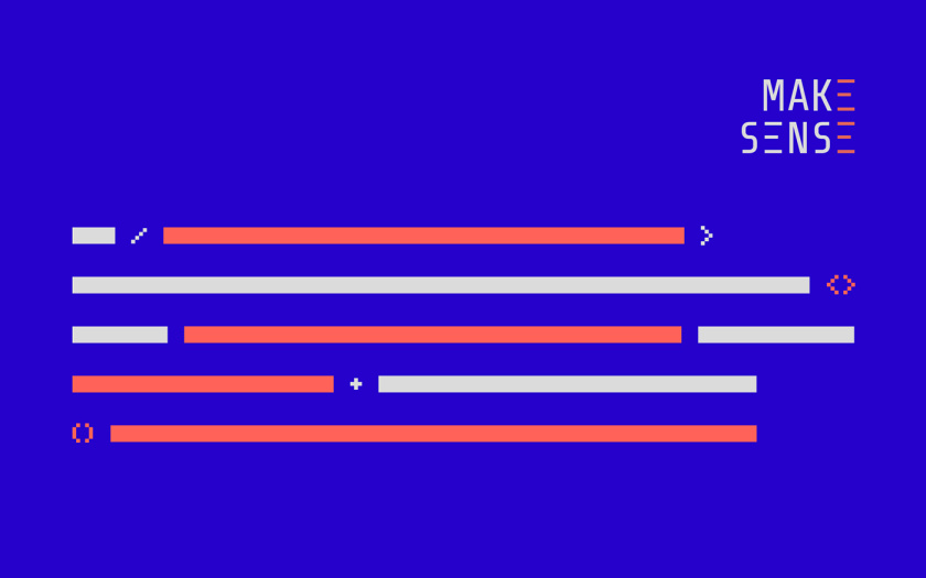 Make Sense 軟件開發(fā)公司vi設(shè)計(jì),長短線條加代碼元素 Make Sense 軟件開發(fā)公司vi設(shè)計(jì),長短線條加代碼元素