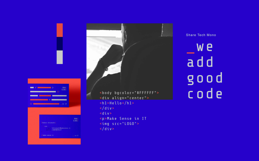Make Sense 軟件開發(fā)公司vi設(shè)計(jì),長短線條加代碼元素 Make Sense 軟件開發(fā)公司vi設(shè)計(jì),長短線條加代碼元素