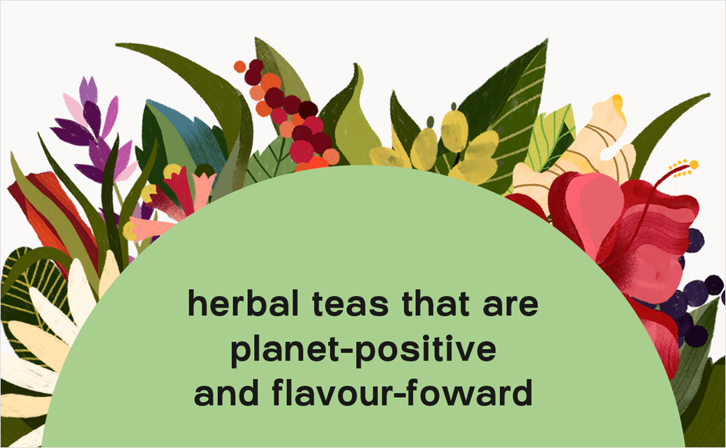 Kib''''天然保健花草茶茶葉包裝設計--手繪插畫設計 Kib''''天然保健花草茶茶葉包裝設計--手繪插畫設計