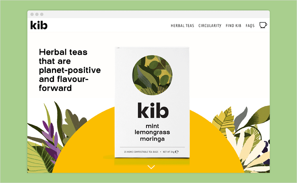 Kib天然保健花草茶茶葉品牌設計-網(wǎng)站界面設計 Kib天然保健花草茶茶葉品牌設計-網(wǎng)站界面設計
