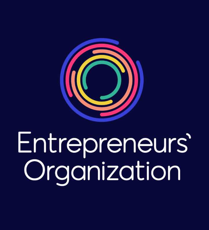 EO企業(yè)家組織協(xié)會機(jī)構(gòu)logo設(shè)計與品牌視覺形象vi設(shè)計，動態(tài)風(fēng)格多層圓形線條