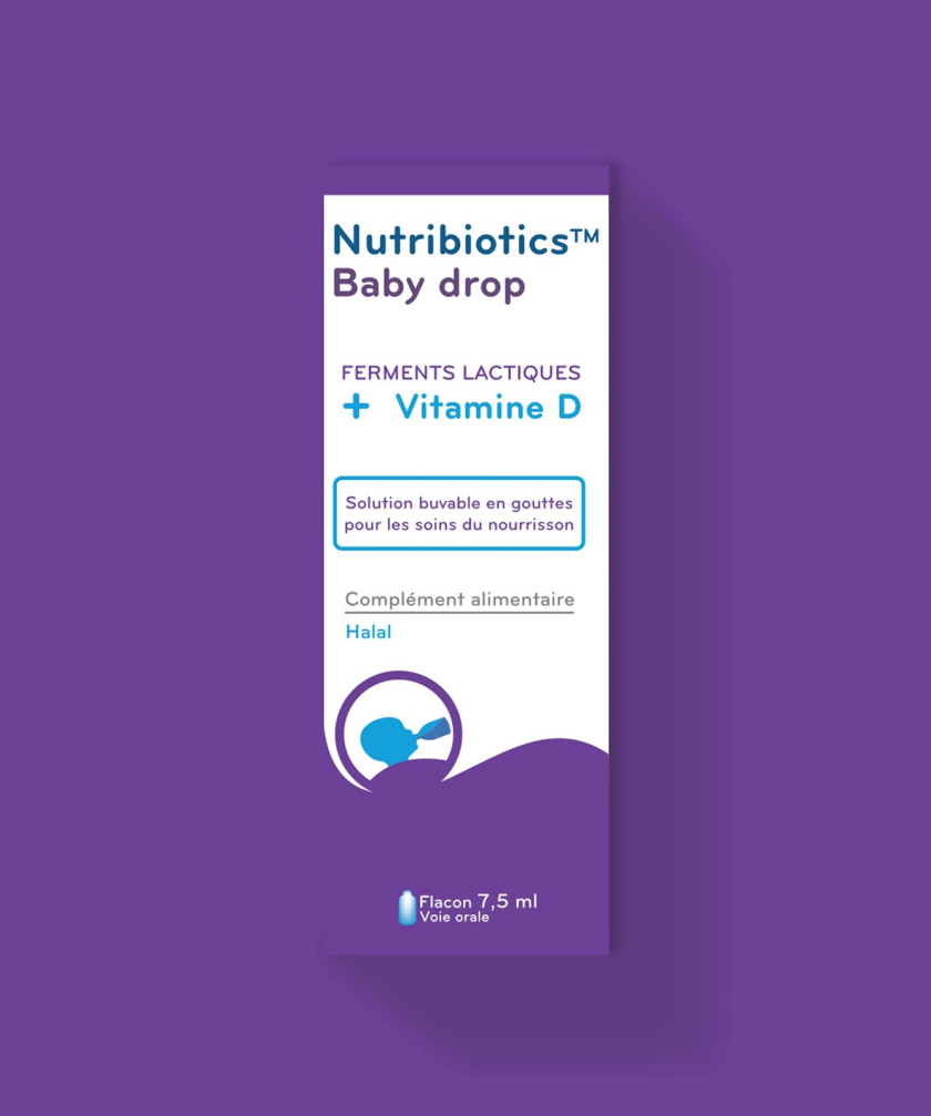 nutribiotics OTC系列藥品包裝設(shè)計，采用獨特的符號標(biāo)識來區(qū)分產(chǎn)品