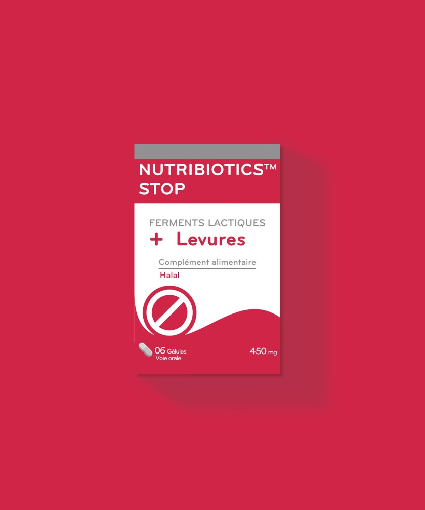 nutribiotics OTC系列藥品包裝設(shè)計，采用獨特的符號標(biāo)識來區(qū)分產(chǎn)品