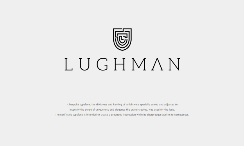 LUGHMAN 消費(fèi)品公司迷宮線條盾牌logo設(shè)計(jì)與vi設(shè)計(jì) LUGHMAN 消費(fèi)品公司迷宮線條盾牌logo設(shè)計(jì)與vi設(shè)計(jì)