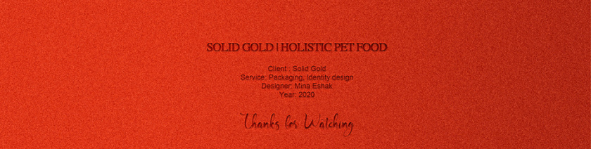 Solid Gold 純金狗糧包裝設(shè)計，寵物與主人的簡約扁平插畫風(fēng)格