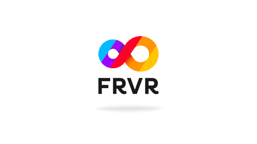FRVR免費休閑游戲平臺網(wǎng)站品牌重塑,對角線顏色分割無窮大造型LOGO設計 FRVR免費休閑游戲平臺網(wǎng)站品牌重塑,對角線顏色分割無窮大造型LOGO設計