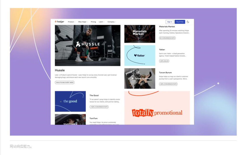 Hotjar 網(wǎng)站熱點(diǎn)工具品牌logo設(shè)計(jì)“抽象熱浪+極簡插圖品牌應(yīng)用設(shè)計(jì)” Hotjar 網(wǎng)站熱點(diǎn)工具品牌logo設(shè)計(jì)“抽象熱浪+極簡插圖品牌應(yīng)用設(shè)計(jì)”