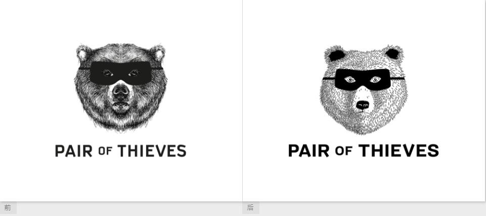 Pair of Thieves襪子內(nèi)衣公司品牌更新設(shè)計(jì)-面具熊logo設(shè)計(jì) Pair of Thieves襪子內(nèi)衣公司品牌更新設(shè)計(jì)-面具熊logo設(shè)計(jì)