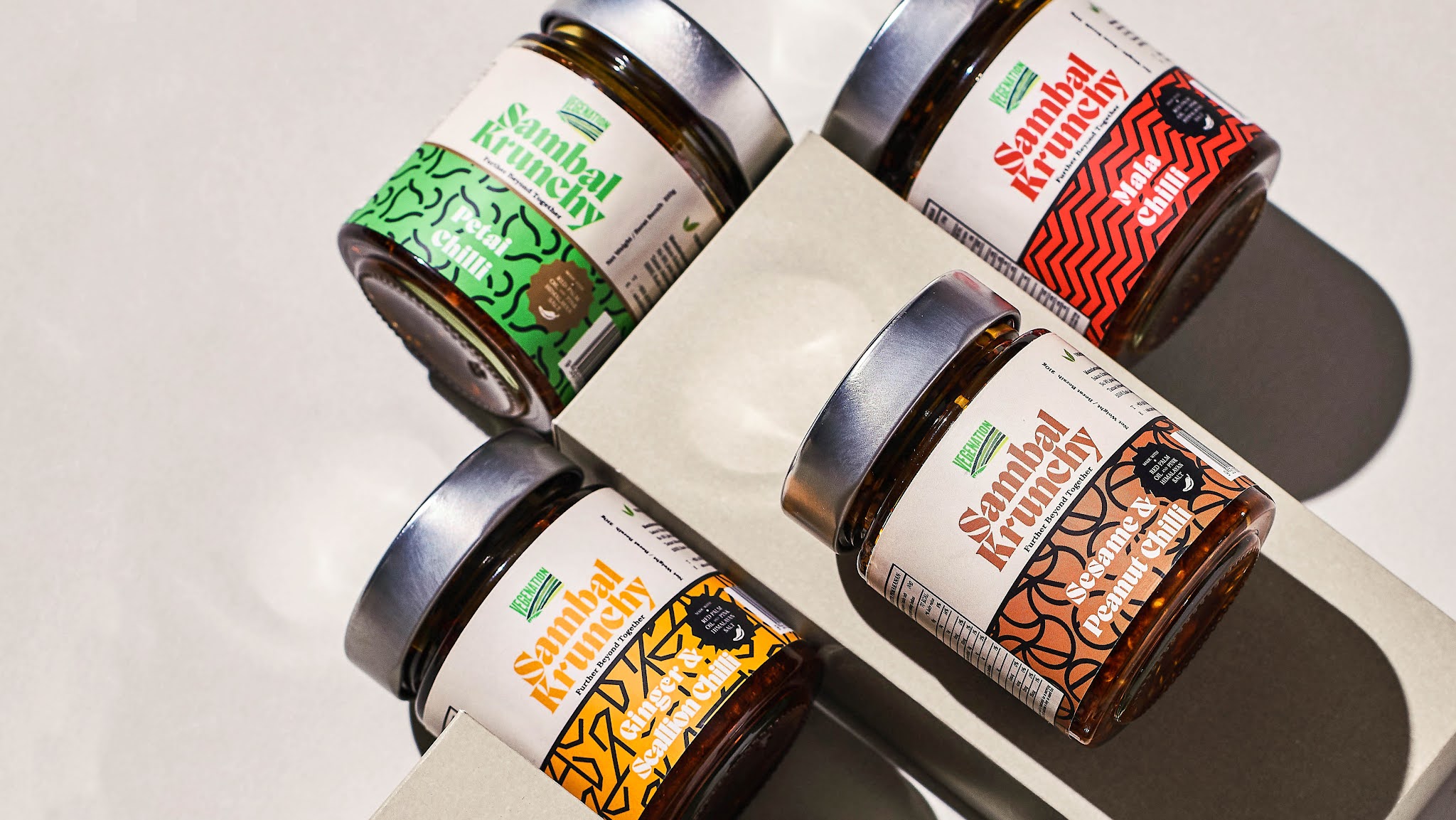Sambal 瓶裝食品包裝設計“馬來西亞傳統(tǒng)蠟染圖案” Sambal 瓶裝食品包裝設計“馬來西亞傳統(tǒng)蠟染圖案”