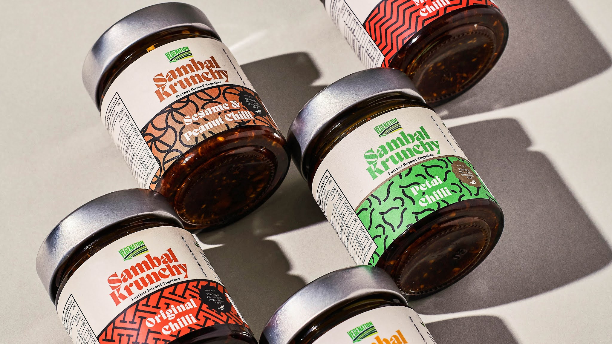 Sambal 瓶裝食品包裝設計“馬來西亞傳統(tǒng)蠟染圖案” Sambal 瓶裝食品包裝設計“馬來西亞傳統(tǒng)蠟染圖案”