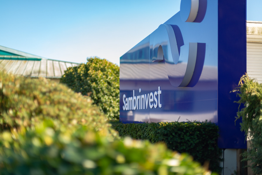 Sambrinvest 金融集團(tuán)公司logo設(shè)計(jì)品牌形象vi設(shè)計(jì)，單色簡(jiǎn)約而又藝術(shù)的風(fēng)格
