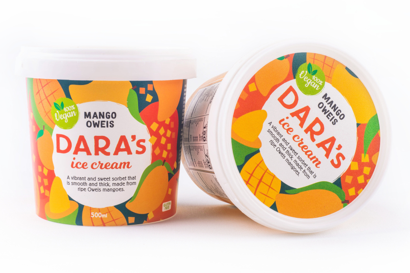 Dara全天然手工冰淇淋包裝設計“鮮艷飽滿的插畫” Dara全天然手工冰淇淋包裝設計“鮮艷飽滿的插畫”