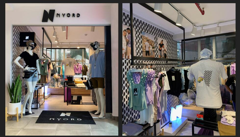 Nyord 服飾品牌識別設計-logo與vi設計-店鋪設計