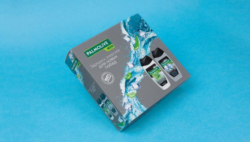 Palmolive 洗護(hù)沐浴露禮品套裝禮盒包裝設(shè)計,對角線植物圖案 Palmolive 洗護(hù)沐浴露禮品套裝禮盒包裝設(shè)計,對角線植物圖案