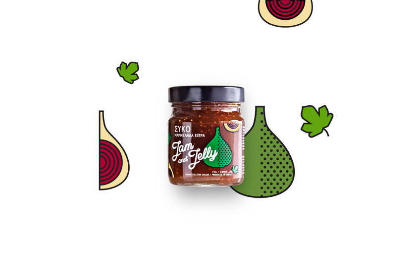 Jam and Jelly 果醬包裝設(shè)計(jì)“波普插圖風(fēng)格”