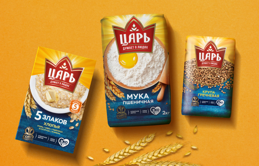 俄羅斯Tsar沙皇品牌谷物麥片食品紙盒包裝設(shè)計(jì)logo設(shè)計(jì)“日出皇冠”元素 俄羅斯Tsar沙皇品牌谷物麥片食品紙盒包裝設(shè)計(jì)logo設(shè)計(jì)“日出皇冠”元素