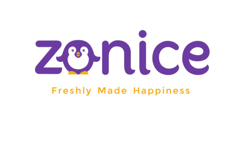 Zonice 冷凍酸奶咖啡連鎖店品牌形象設(shè)計吉祥物設(shè)計-logo設(shè)計