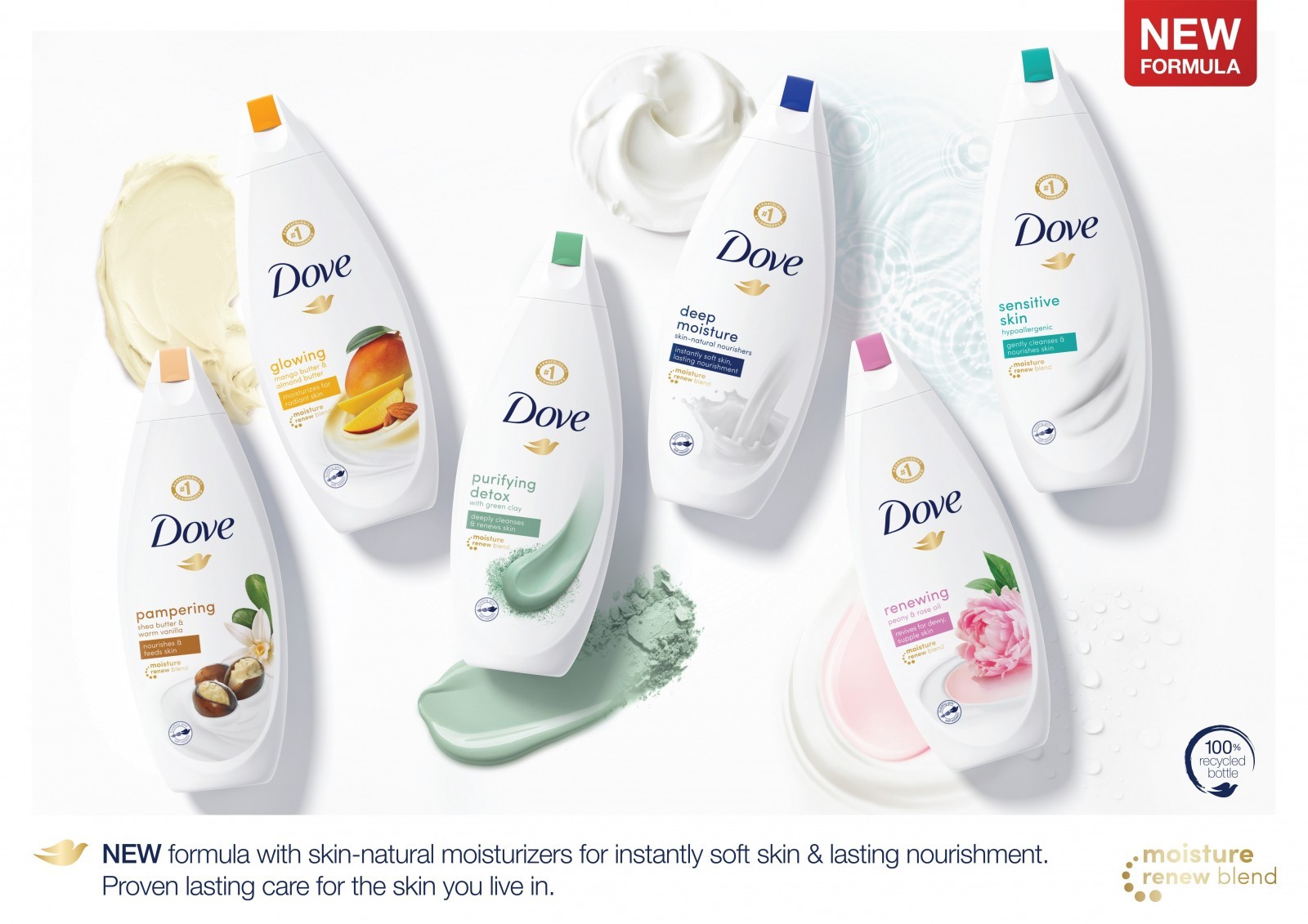 Dove多芬沐浴露2020新版包裝設(shè)計(jì) Dove多芬沐浴露2020新版包裝設(shè)計(jì)