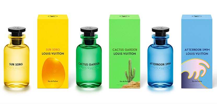 圖：Louis Vuitton Les Colognes 香水包裝設(shè)計(jì)