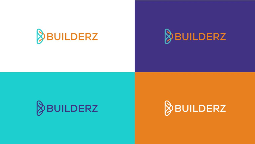 Builderz 兒童教育平臺品牌設計-logo,vi設計