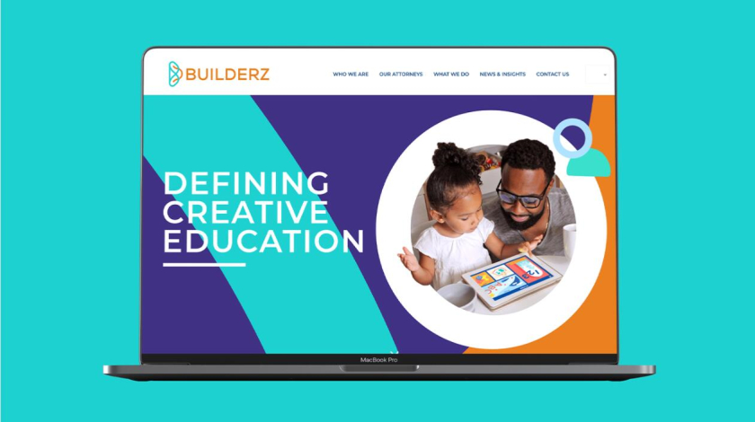 Builderz 兒童教育平臺品牌設計-logo,vi設計