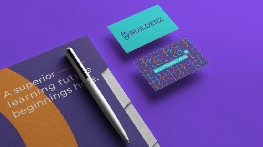 Builderz 兒童教育平臺品牌設計-logo,vi設計
