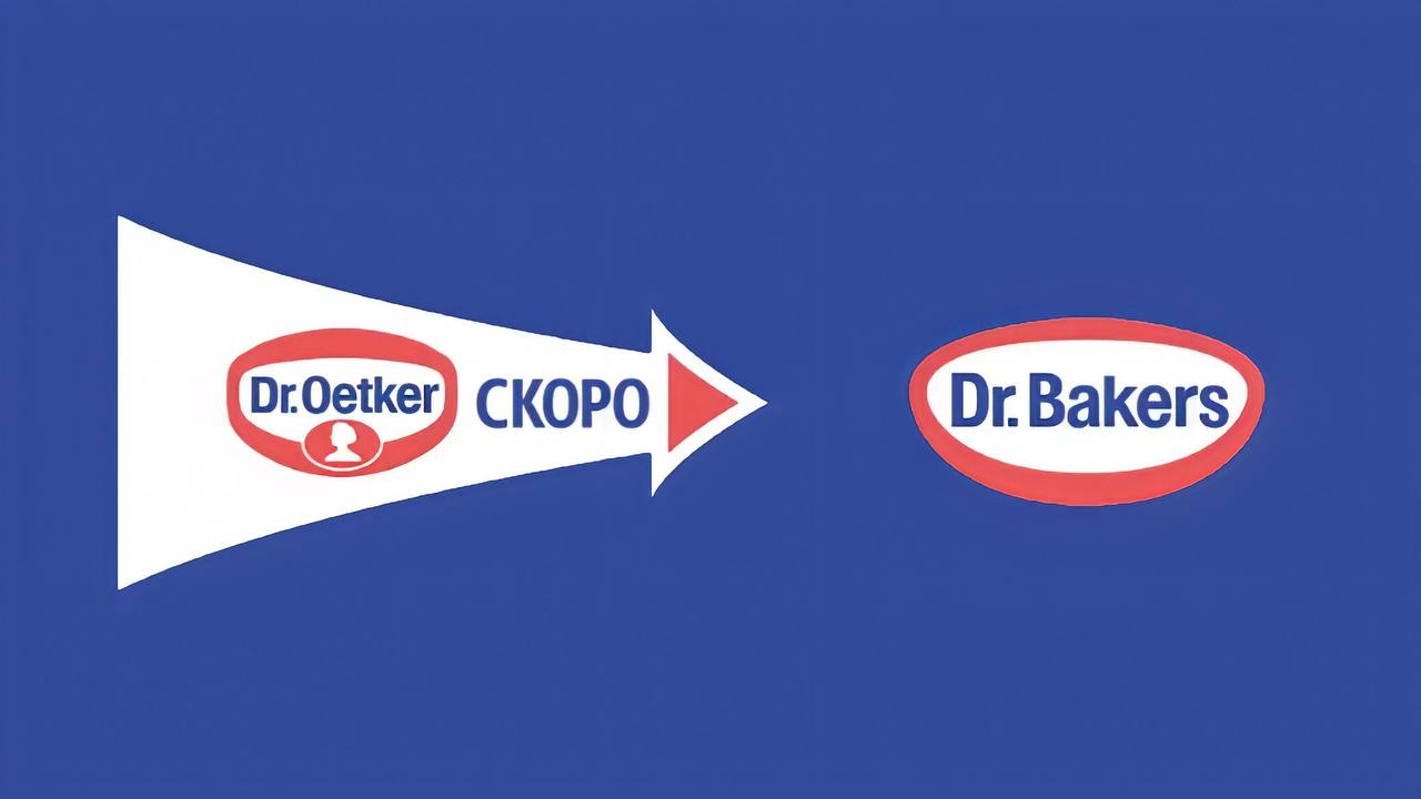 Dr.Bakers烘焙面包蛋糕食品品牌命名更新logo設(shè)計(jì)