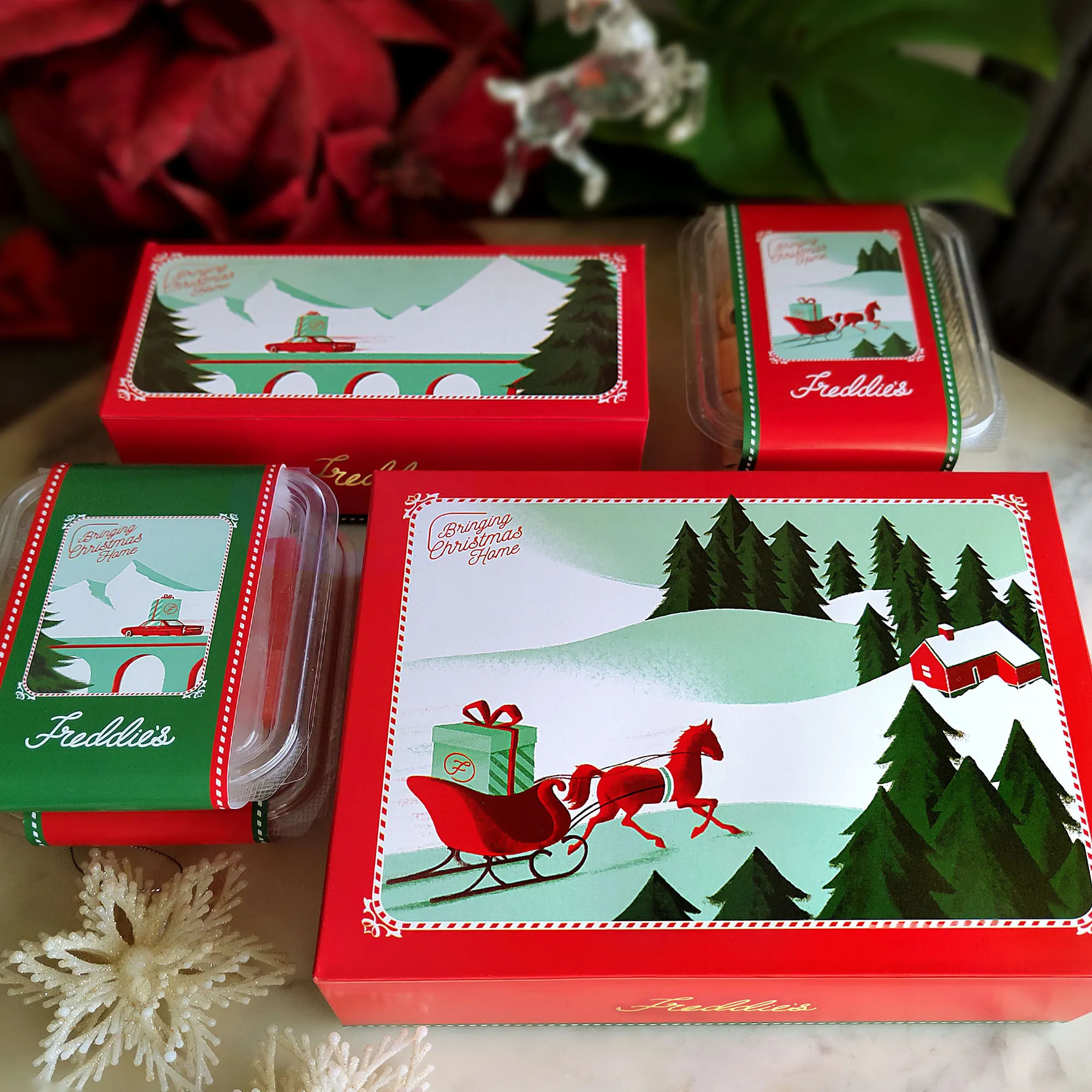 FREDDIE圣誕糖果節(jié)日禮品包裝設(shè)計,將圣誕帶回家插畫 FREDDIE圣誕糖果節(jié)日禮品包裝設(shè)計,將圣誕帶回家插畫